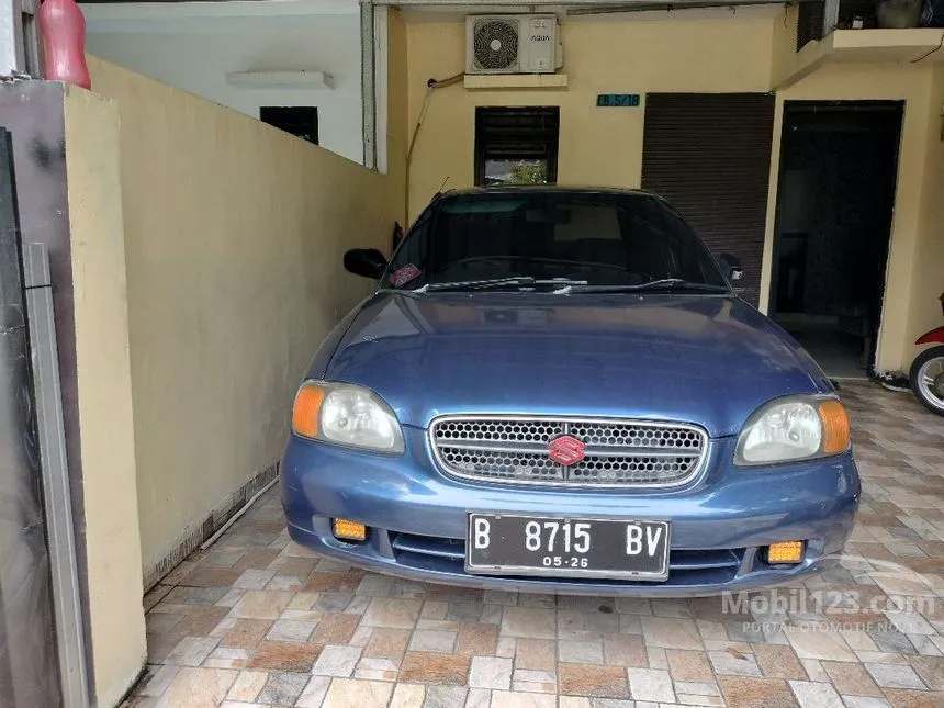 Jual Mobil Suzuki Baleno 2001 1.5 di Jawa Barat Automatic Sedan Biru Rp 36.000.000