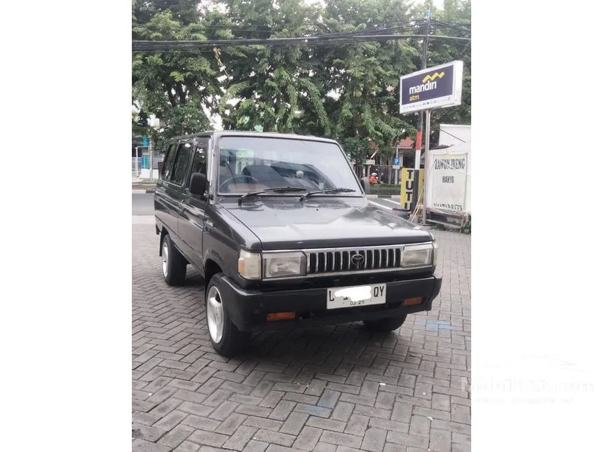 Jual Mobil Toyota Kijang 1988 1.5 di Jawa Timur Manual MPV Minivans Abu