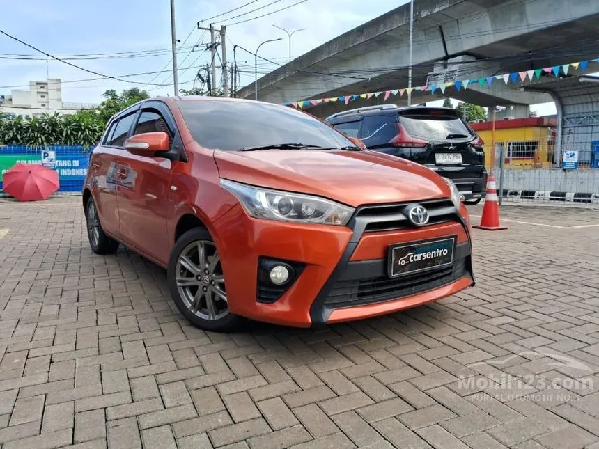 Jual Mobil Toyota Yaris 2014 G 1.5 di Jawa Barat Automatic Hatchback Orange Rp 134.000.000