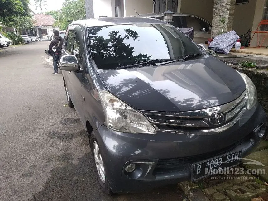 Jual Mobil Toyota Avanza 2014 G 1.3 di DKI Jakarta Automatic MPV Abu