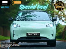 2026 Geely EX2 0.0 Pro Hatchback, READY STOCK, PROMO BIG DEAL , SPESIAL PRICE ONLY 2.000 FIRST BUYER, SIAP KIRIM TERCEPAT,FREE ACCESSORIES DLL