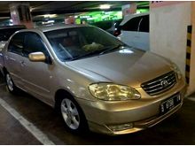 2001 Toyota Corolla Altis 1.8 G Sedan #jualcepatpemiliklangsung