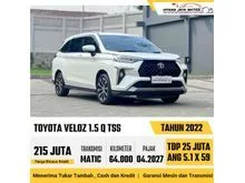 2022 Toyota Veloz 1.5 Q TSS (Premium Color) MPV Matic Putih Tipe Tertinggi Kondisi Siap Pakai Harga Termurah