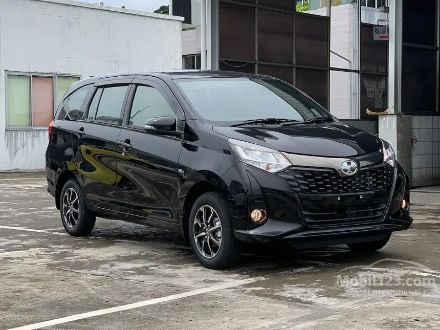 Jual Mobil Toyota Calya 2024 G 1.2 di Jawa Timur Manual MPV Hitam Rp 162.033.000