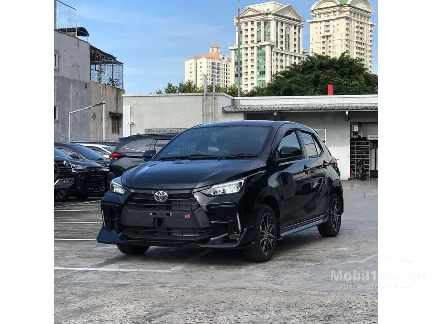 Jual Mobil Toyota Agya 2024 GR Sport 1.2 di Jawa Barat Automatic Hatchback Hitam Rp 253.500.000