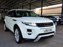 Best And Hot Selling SUV in 2017 - 2012 Land Rover Range Rover Evoque 2.0 Si4 - Unreg - Trusted KL AP Importer - Genuince Spec - Price inclusive GST
