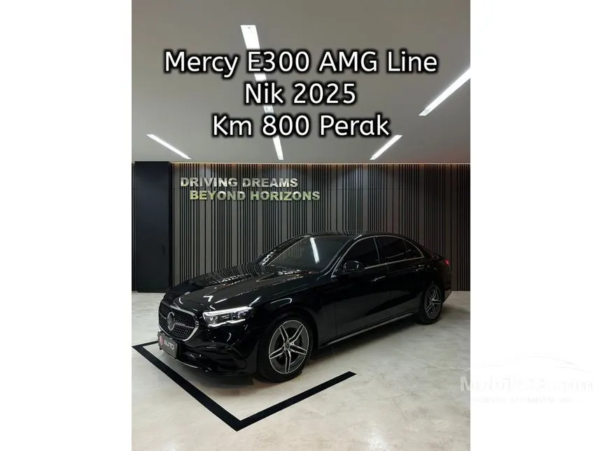 2025 Mercedes-Benz E300 AMG Line Sedan