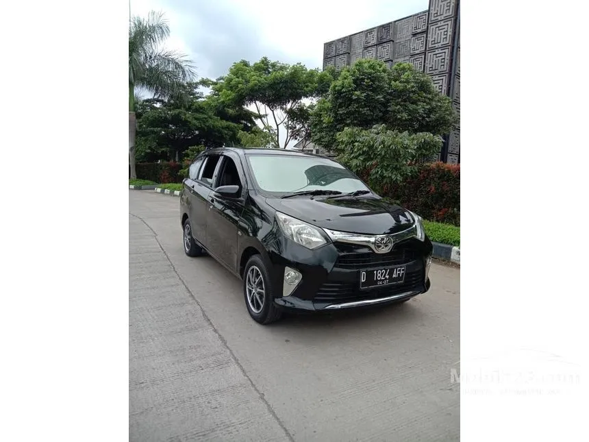 Jual Mobil Toyota Calya 2017 G 1.2 di Jawa Barat Manual MPV Abu