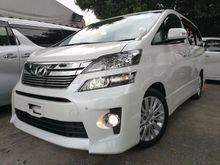 2014 Toyota Vellfire 2.4 Z ALPINE ROOF MON UNREG