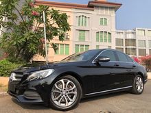 2015 Mercedes-Benz C200 2.0 Avantgarde Sedan Reg.2016 Black On Black Km30rb Antik Record Elec.Seat TDP.175JT