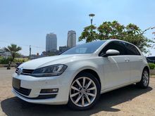2016 Volkswagen Golf 1.4 TSI Hatchback MK-7 White On Black TDP100JT Harga Super Miring Like New