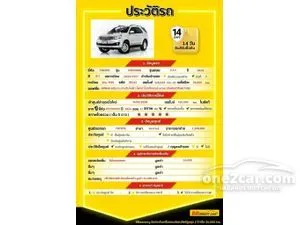 2014 Toyota FORTUNER 2.5 V SUV