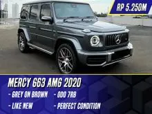 2020 Mercedes-Benz AMG G63 4.0 SUV Grey on Brown Abu-abu Abu Mercy G 63