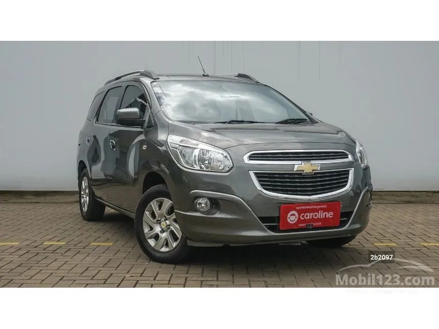Jual Mobil Chevrolet Spin 2013 LTZ 1.5 di Jawa Barat Automatic MPV Abu