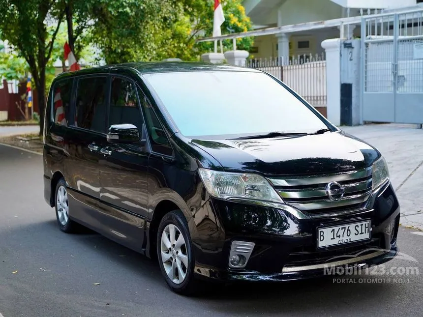 Jual Mobil Nissan Serena 2014 Highway Star 2.0 di DKI Jakarta Automatic MPV Hitam Rp 143.000.000