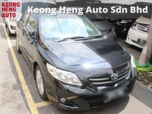 Toyota Corolla Altis 1.8 E (Ori 2OO9)(No GST) (Accident Free) (Engine Gearbox TipTop) (Well Maintained) CLEAR STOCK OFFER. CALL NOW FOR BEST PRICE