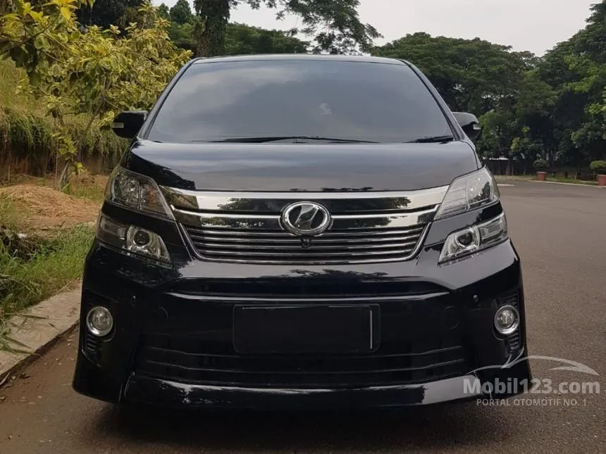 Jual Mobil Toyota Vellfire 2014 ZG 2.4 di DKI Jakarta Automatic Van Wagon Hitam Rp 465.000.000