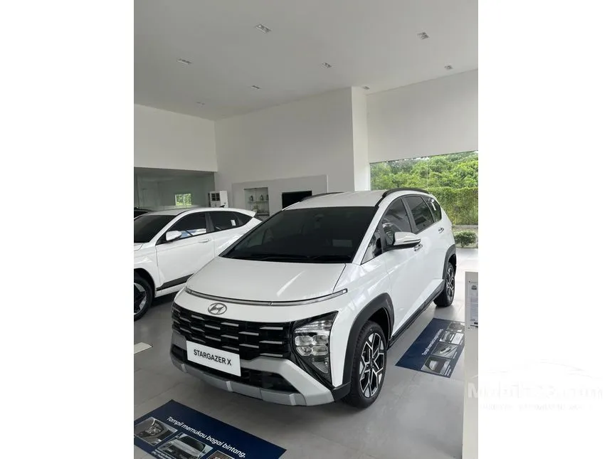 Jual Mobil Hyundai Stargazer X 2024 Prime 1.5 di Jawa Tengah Automatic Wagon Hitam Rp 301.400.000
