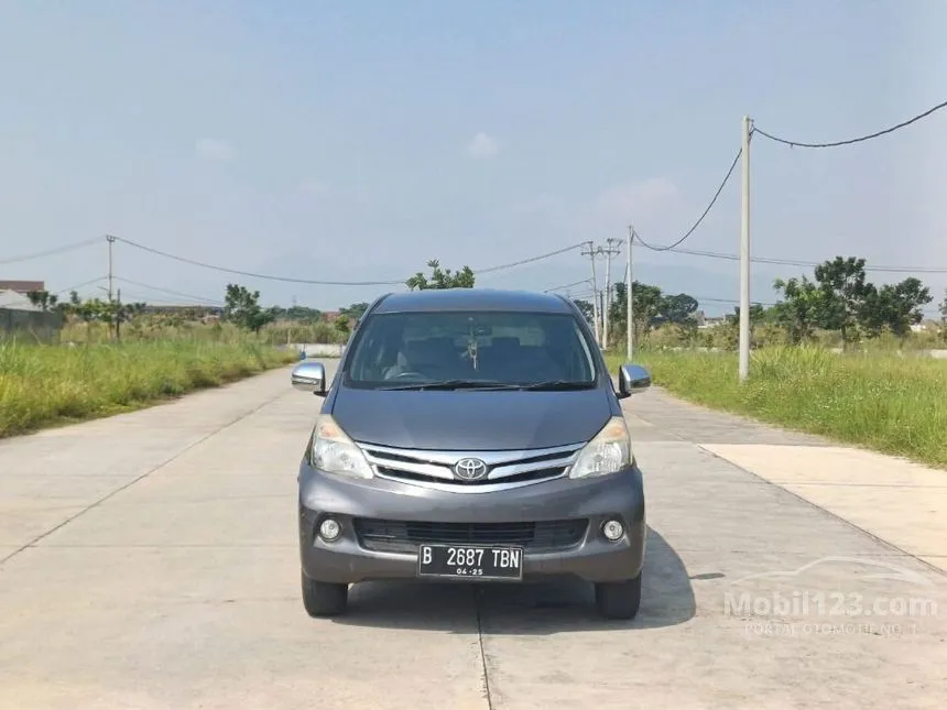 Jual Mobil Toyota Avanza 2015 G 1.3 di Jawa Barat Automatic MPV Abu