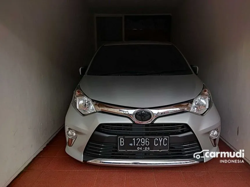 Jual Mobil Toyota Calya 2018 G 1.2 di DKI Jakarta Automatic MPV Silver Rp 127.000.000