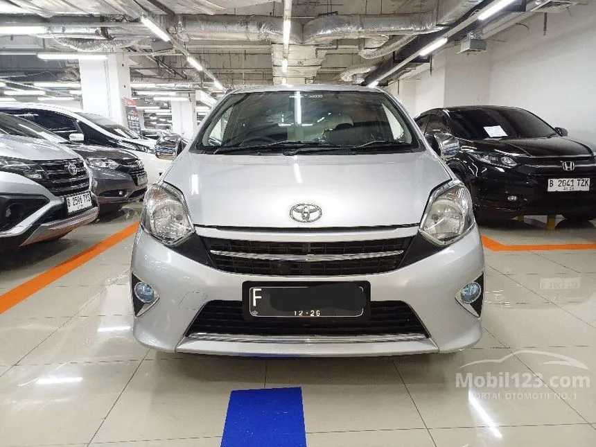 Jual Mobil Toyota Agya 2014 G 1.0 di DKI Jakarta Automatic Hatchback Silver Rp 75.000.000