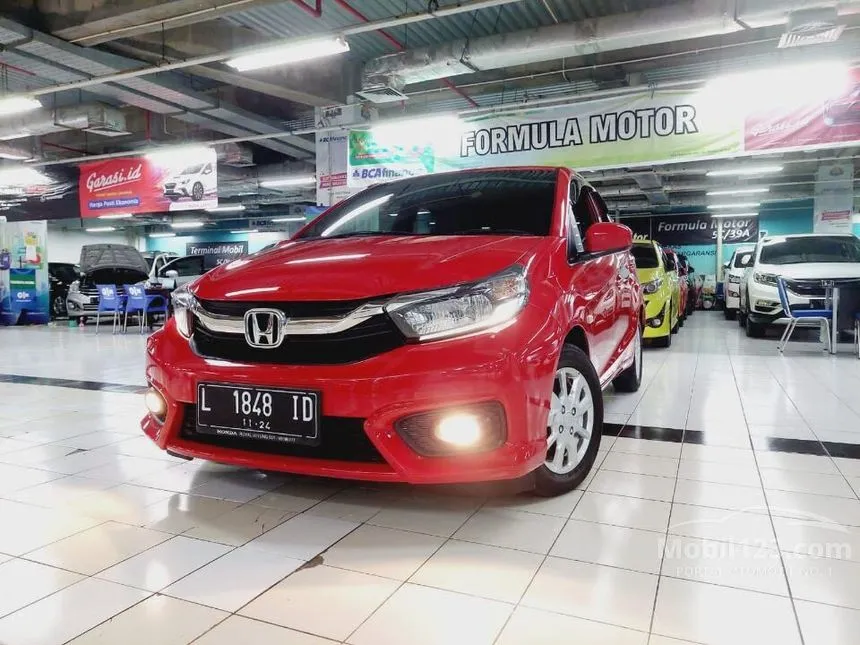 Jual Mobil Honda Brio 2019 Satya E 1.2 di Jawa Timur Automatic Hatchback Merah Rp 160.000.000