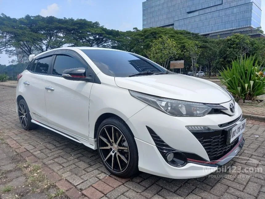 Jual Mobil Toyota Yaris 2018 TRD Sportivo 1.5 di Banten Automatic Hatchback Putih Rp 195.000.000