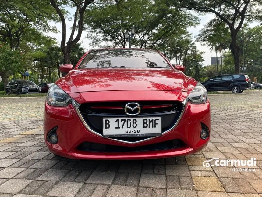Jual Mobil Mazda 2 2016 R 1.5 di Banten Automatic Hatchback Merah Rp 150.000.000