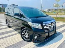 2015 Toyota Alphard 2.5 G MPV TERMURAH DP CUMA 30JT KONDISI UNIT SIAP MENEMANI AKTIFITAS DENGAN KENYAMANAN MAKSIMAL