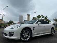PORSCHE PANAMERA 3.6 ATPM 2012 WHITE ON RED WINE TDP 200JT