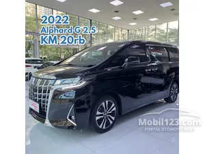 2022 Toyota Alphard 2.5 G MPV