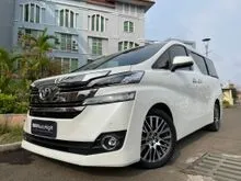 2017 Toyota Vellfire 2.5 G Van Wagon Reg.2018 White On Black Km40rb Record Pilot Seat PBD #AUTOHIGH #MUST BUY