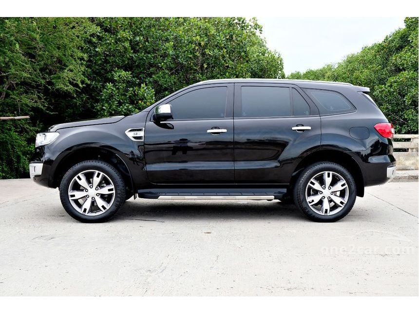 Ford Everest 2016 Titanium+ 3.2 in ภาคตะวันออก Automatic SUV สีดำ for