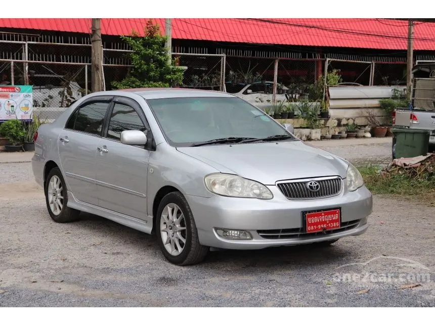 2006 Toyota Corolla Altis G Sedan