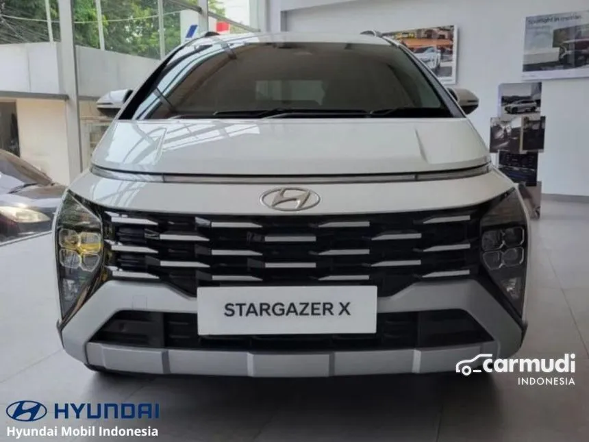 Jual Mobil Hyundai Stargazer X 2024 Prime 1.5 di Jawa Barat Automatic Wagon Putih Rp 257.000.000