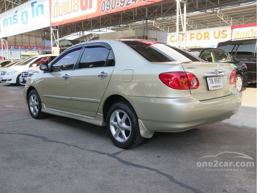2003 Toyota Corolla Altis 1.6 ALTIS หน้าหมู (ปี 01-07) E Sedan MT for ...