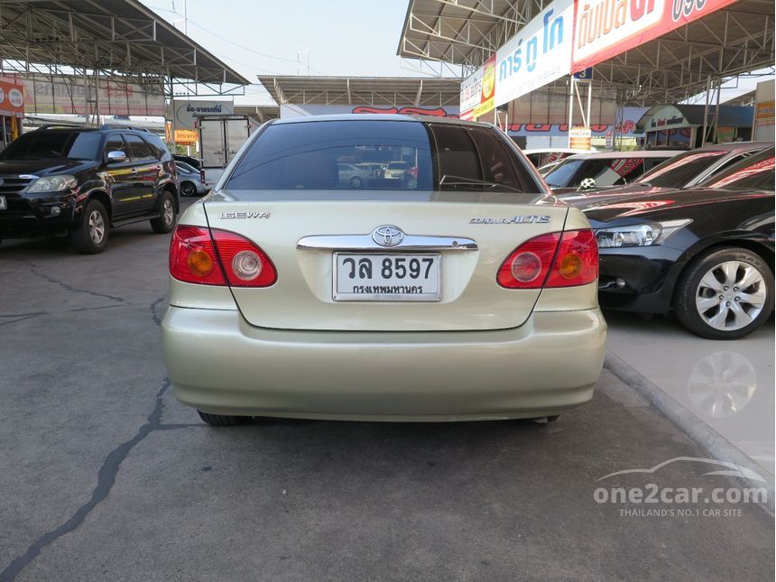 2003 Toyota Corolla Altis 1.6 ALTIS หน้าหมู (ปี 01-07) E Sedan MT for ...