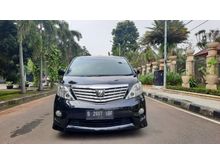 2008 Toyota Alphard 2.4 MPV Minivans S AT Hitam, Mulus Seperti Baru Harga Terjangkau.