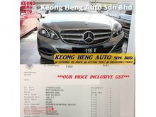 (ACTUAL YR MADE 2O14)(GST INCLU)(WARRANTY TIL 2O18 MAY)(FULL SPEC)(CKD LOCAL SPEC)(1 OWNER)(LOW MILE)(NICE NUM) MERCEDES BENZ FACELIFT W212 E250 2.0