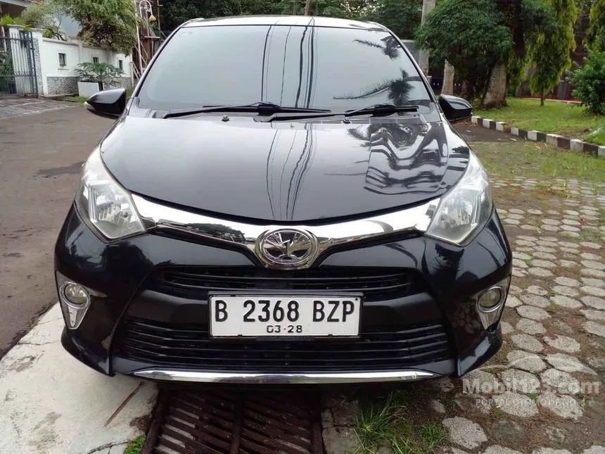 Jual Mobil Toyota Calya 2018 G 1.2 di Jawa Barat Manual MPV Hitam Rp 115.000.000