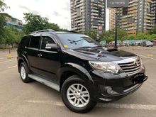 2012 Toyota Fortuner 2.5 G SUV