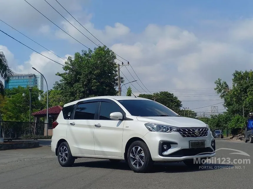 Jual Mobil Suzuki Ertiga 2022 Hybrid GX 1.5 di Jawa Timur Automatic MPV Putih Rp 230.000.004