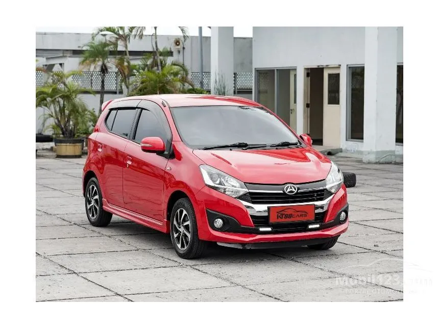 Jual Mobil Daihatsu Ayla 2019 R 1.2 di DKI Jakarta Manual Hatchback Merah Rp 105.000.000
