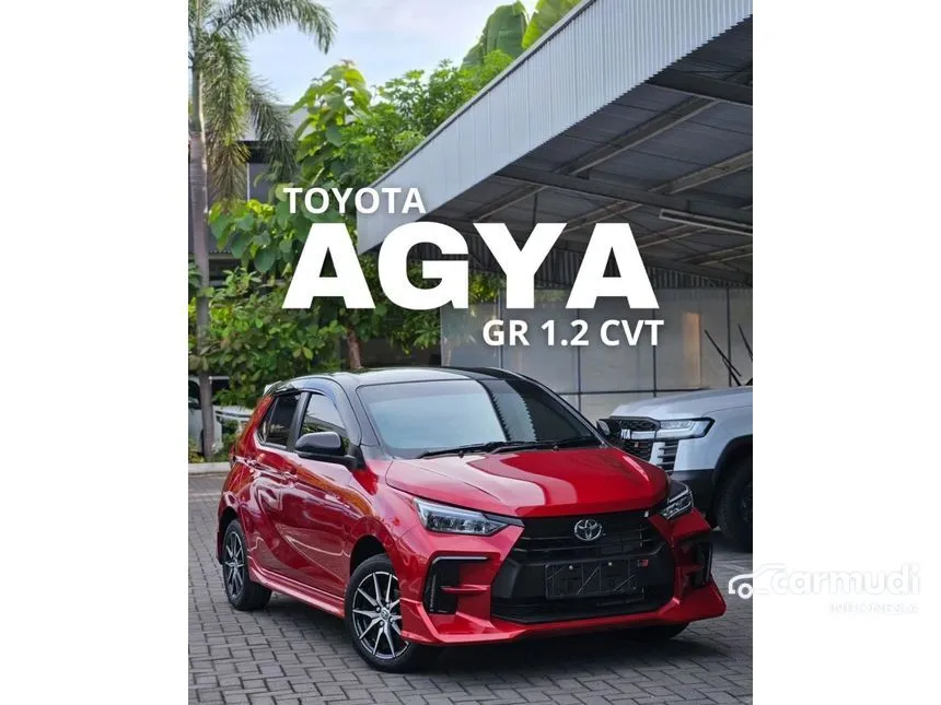 Jual Mobil Toyota Agya 2024 G 1.2 di DKI Jakarta Automatic Hatchback Merah Rp 162.000.000