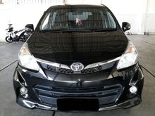 Toyota Avanza Veloz 1.5 MT ( Manual ) Tahun 2015 Hitam Met Km 40 Rb