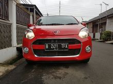 Daihatsu Ayla X 1.0 Manual 2016 Merah DP 6 Juta