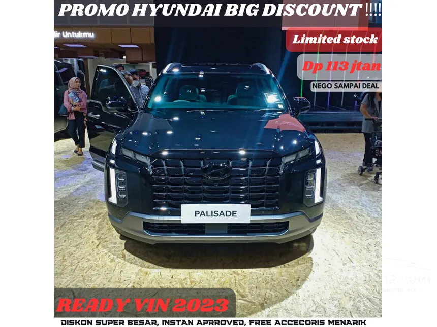 Jual Mobil Hyundai Palisade 2023 Signature 2.2 di Banten Automatic Wagon Biru Rp 944.500.000