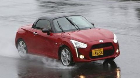 Test Drive Daihatsu Copen, Wet Race di Fuji Speedway