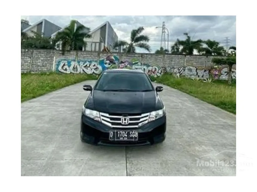 Jual Mobil Honda City 2013 E 1.5 di Jawa Barat Automatic Sedan Hitam Rp 157.000.000