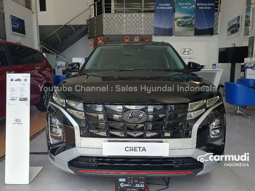 Jual Mobil Hyundai Creta 2024 Prime 1.5 di Banten Automatic Wagon Hitam Rp 300.000.000